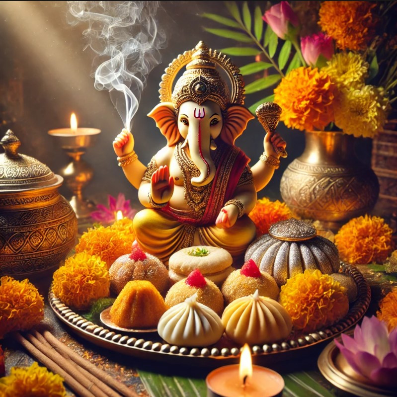 Ganesh Ji's Favorite Foods: A Divine Offering