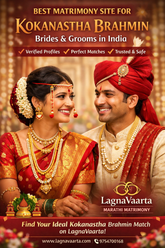 Best Matrimony Site for Kokanastha Brahmin Brides and Grooms in India – Find Your Perfect Match on LagnaVaarta