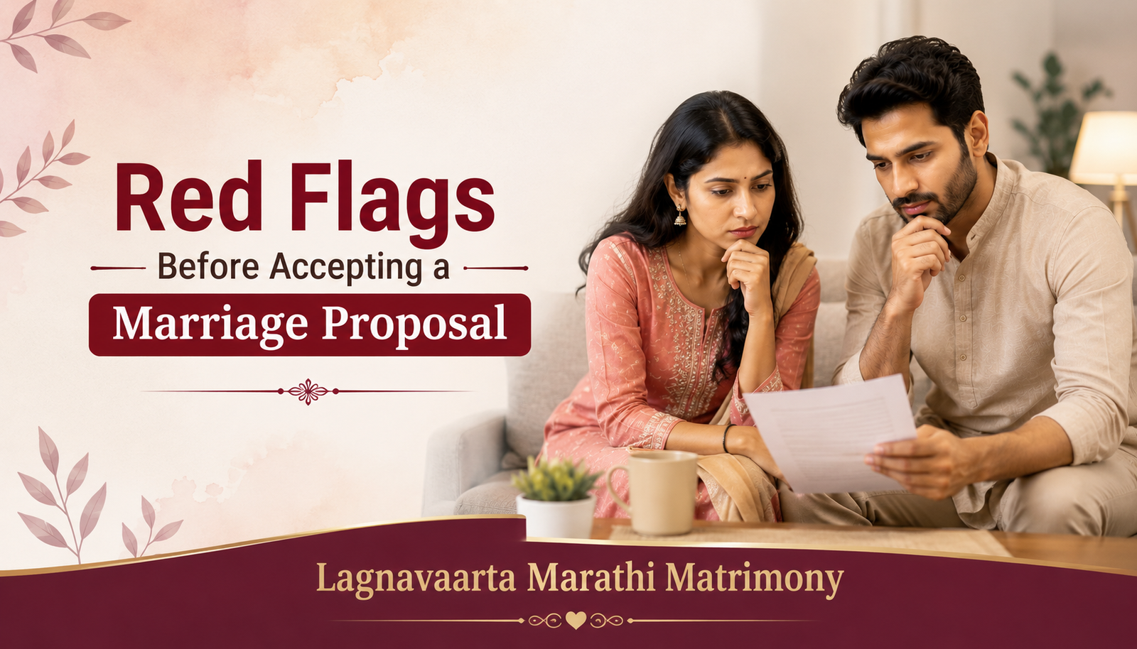 10 Red Flags Before Accepting a Marriage Proposal