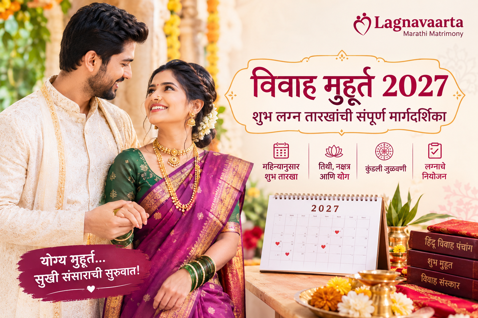 Vivah Muhurat 2027 Complete List of Auspicious Hindu Wedding Dates & Marriage Timing