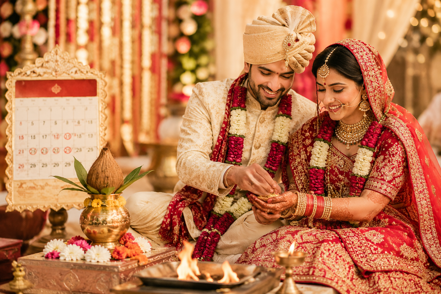 Shubh Vivah Muhurat 2027 – Hindu Wedding Dates & Marriage Calendar